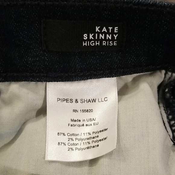 💕VERONICA BEARD💕 Kate High Rise Skinny Jeans NWT - Picture 15 of 16